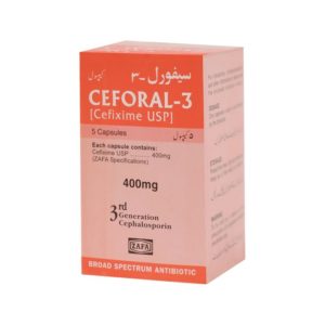 Ceforal-3-Cap-400mg
