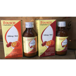 Rouscef Dry Syrup 250 mg