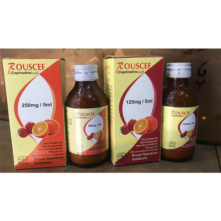 Rouscef Dry Syrup 250 mg