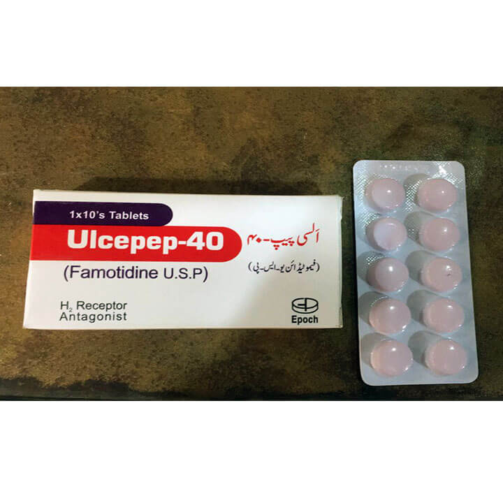 Ulcepep 40mg Tablet
